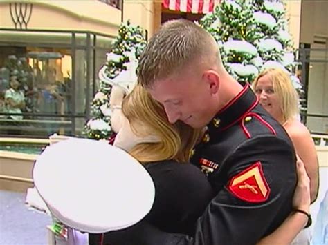 Marine Surprises Wife Just In Time For Christmas