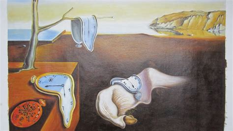 Salvador Dali Surrealist Melting Clock Print Ubicaciondepersonascdmx