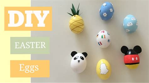 7 Super Cute Diy Easter Egg Ideas Youtube