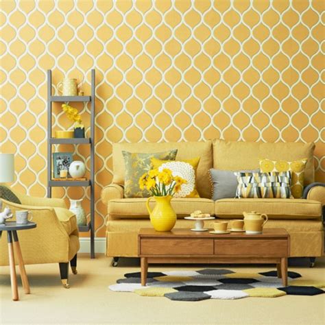 25 Awesome Yellow Living Room Color Schemes That People
