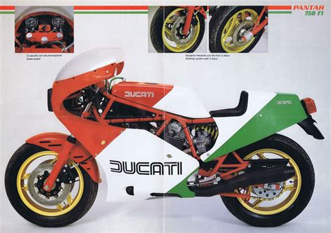 1987ducati Pantah 750 F1 Desmo Brochuregermany0203 ドゥカティ カフェレーサー