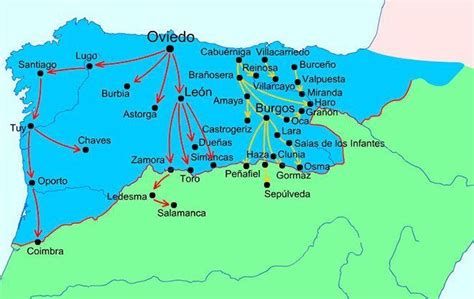 Mapa Repoblacion Del Duero Geografia Historica Historia Geografia