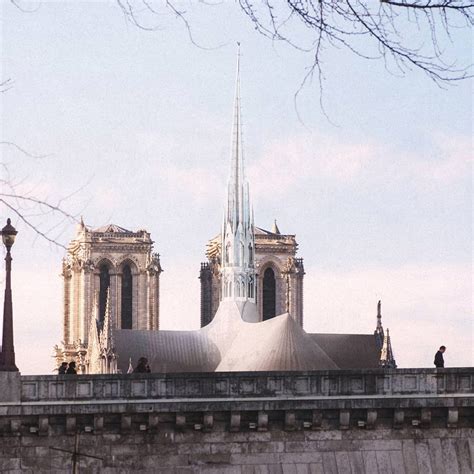 Miysis Studio Envisions Notre Dame With A Rebuilt Spire And Glass Roof