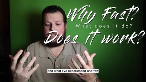 Why Do We Fast What Does It Do For Us Is It Worth It Youtube