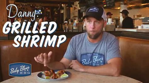 Сколько раз довелось побывать здесь: Grilled Shrimp at Baby Blues BBQ - YouTube