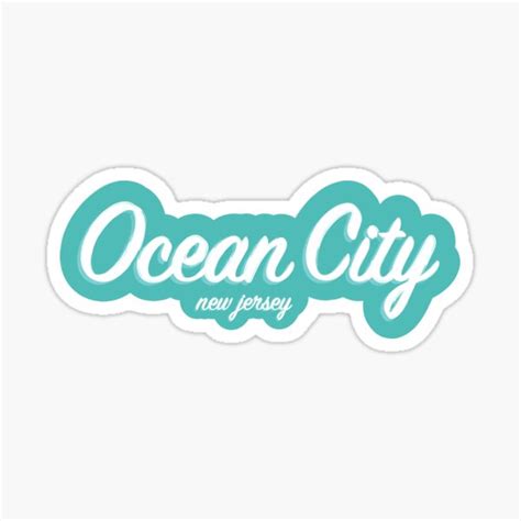 Ocean City Nj Stickers Redbubble