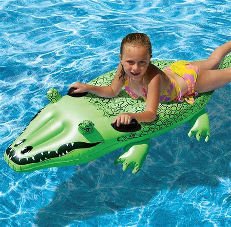 67 Jumbo Alligator Rider Inflatable Swimming Pool Toy Learn More By Visiting The Image Link