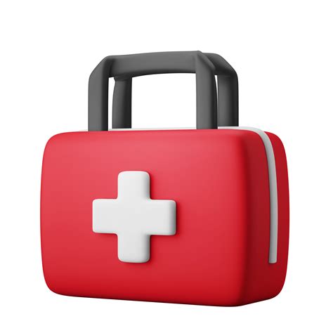Medical First Aid Kit 3d Icon Illustration 11098087 Png