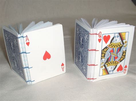 Heart Card Books 3 Playing Card Books Made For A Friend I Flickr