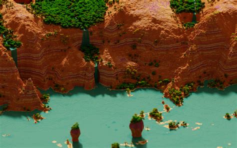 Minecraft Render Using Chunky Of Chute Map Minecraft Addons