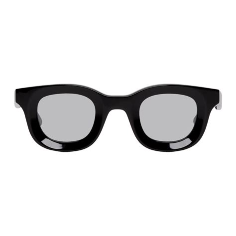 Rhude Black And Grey Thierry Lasry Edition Rhodeo Sunglasses Ssense
