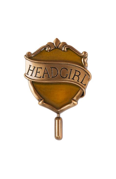 Hufflepuff Head Girl Pin Universal Orlando