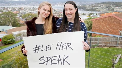 Let Her Speak Campaign Sexual Assault Survivors No Longer Silenced In