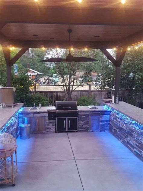 47 Incredible Outdoor Kitchen Design Ideas On Backyard 42 Outdoor