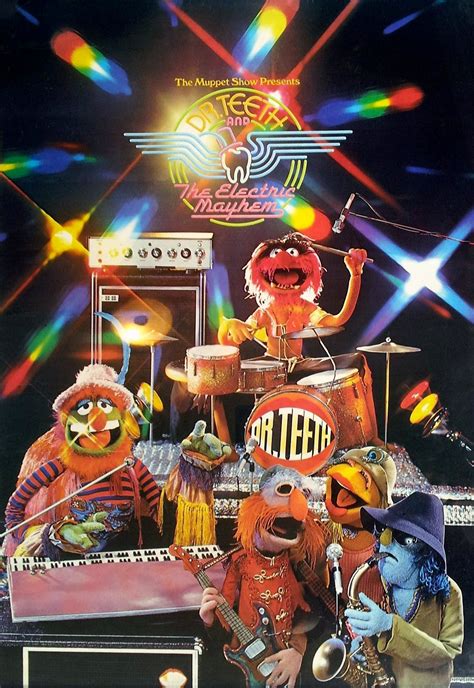 Muppets Animal Abbey Road Dr Teeth And The Electric Mayhem Poster By