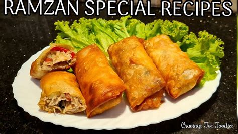 Chicken Spring Rolls Recipe Ramzan Special Recipes Iftar Recipes