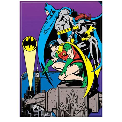Batman Robin Batgirl Magnet