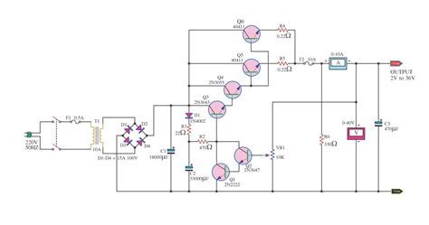 High Voltage Dc Power Supply Schematic