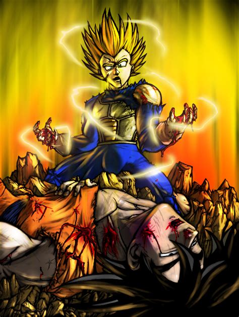 Ver más ideas sobre personajes de dragon ball, dragones, imagenes de goku. GOKU VS VEGETA by adapaasderel on DeviantArt