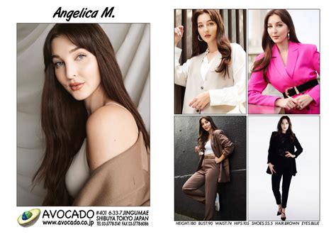 angelica m models ｜ avocado 外国人モデル事務所／model agency tokyo