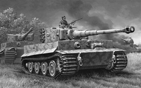 Panzerkampfwagen Vi Tiger Art Panzer Tattoo Tank Tattoo Tank Drawing