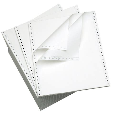 3 Part Pin Feed Paper 3 Part Pin Feed Papers 3 Part Computer Paper
