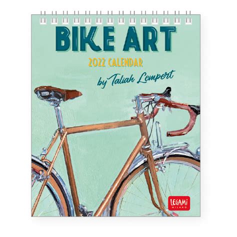 Buy Legami Bike Art 2022 Desk Calendar At Mighty Ape Nz
