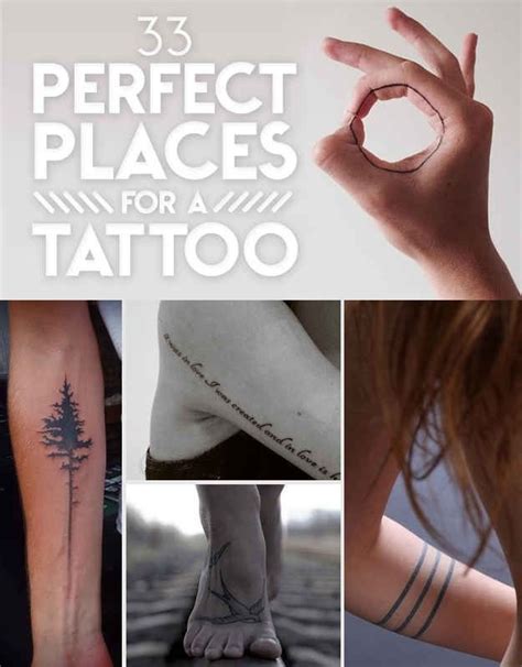 33 Perfect Places For A Tattoo🌞🌺👌 Tattoos Places For Tattoos Cool Tattoos