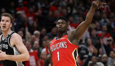 Basketball Star New Orleans Pelicans Rookie Zion Williamson Shines In