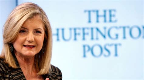 arianna huffington resigns as editor in chief of huffington post huffpost canada business