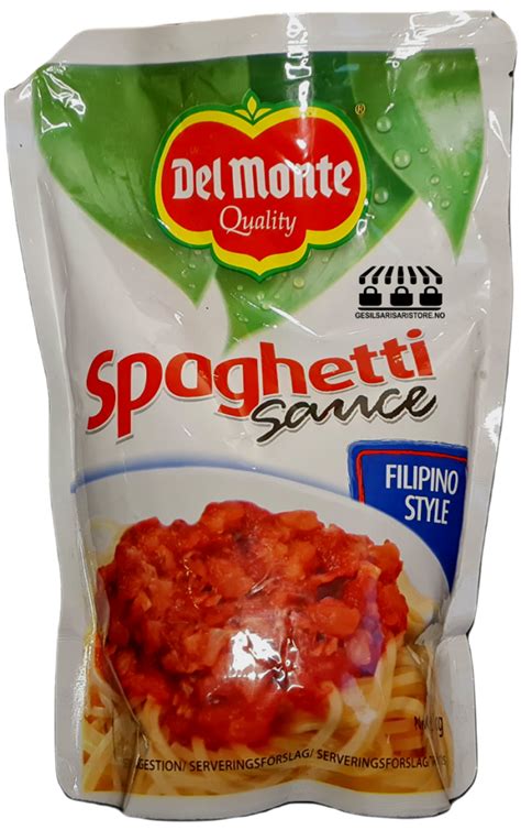 Del Monte Spaghetti Sauce Filipino Style 1kg Gesil Sari Sari Store