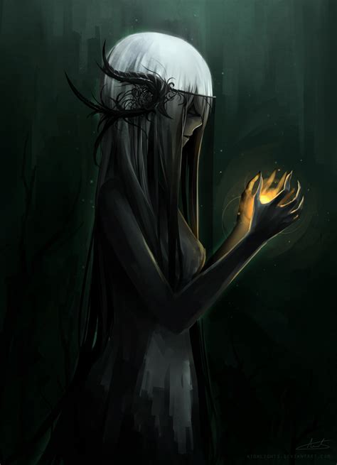 Within The Darkness Fantasy Demon Anime Art Dark Deviantart Fantasy