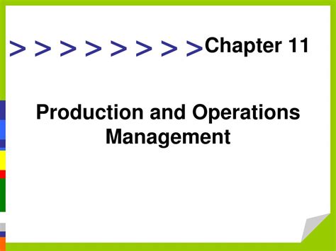 Z production and operations management an overview. PPT - Production and Operations Management PowerPoint ...