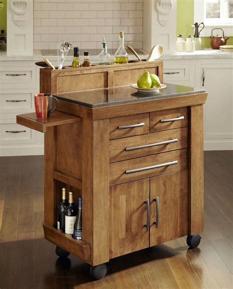 Portable Kitchen Island Design Ideas With Images Small Kitchen