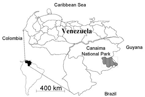 Localización Del Parque Nacional Canaima Download Scientific Diagram