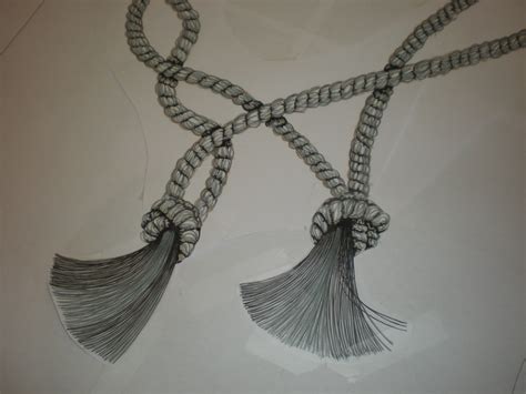Rope Artwork I Designed This Hand Drawn Rope Print Which W Flickr
