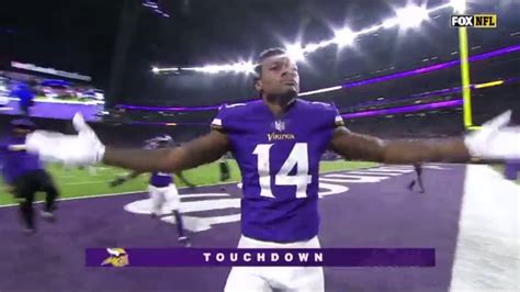Vikings Last Second Game Wining Touchdown In Nfl Playoffs Youtube