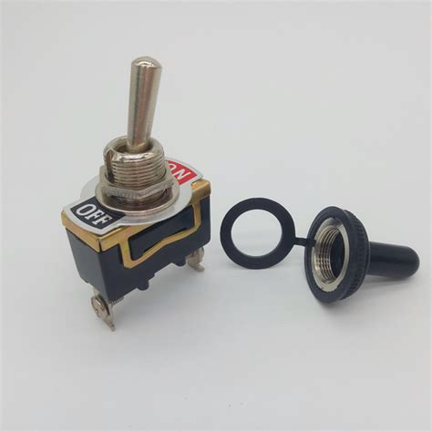 Heavy Duty Onoff Small Spst Toggle Switch Miniature Waterproof Cover