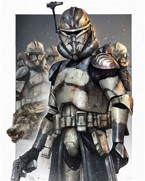 The Wolfpack Was A Clone Trooper Squad In The Grand Army Of The