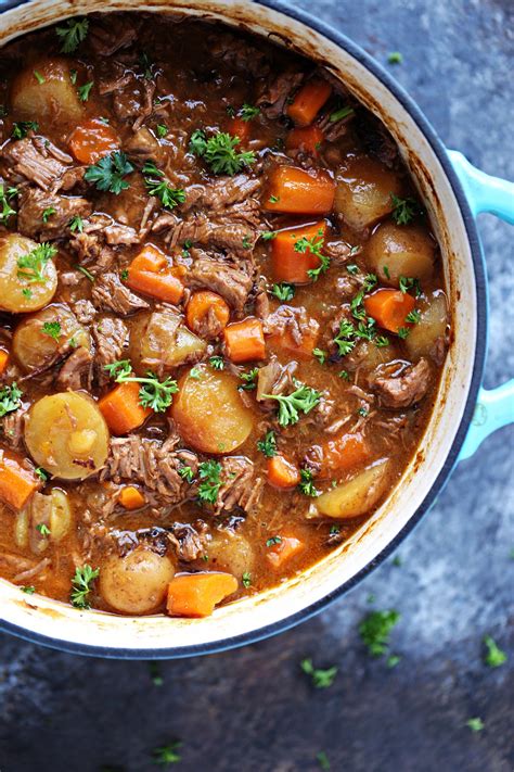 This Guinness Beef Stew Recipe Is Made On The Stovetop In A Dutch Oven And Packed Wi Dutch