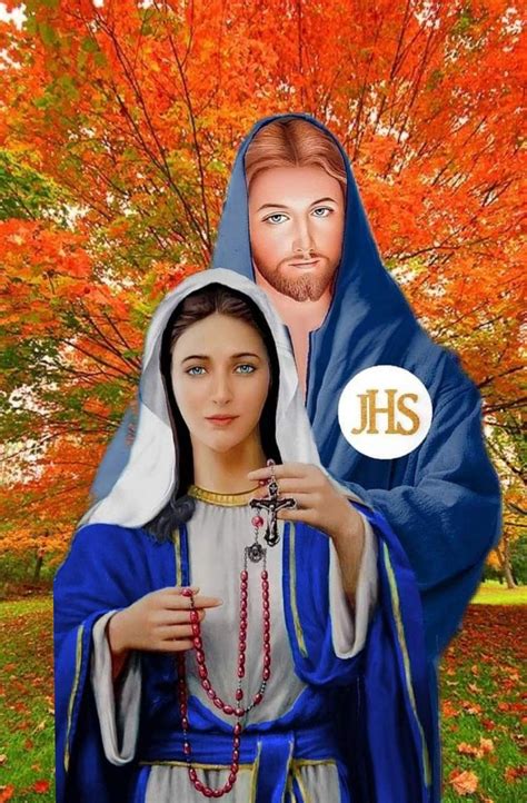 Jesus And Mary Pictures Mary And Jesus Jesus Christ Images Santa