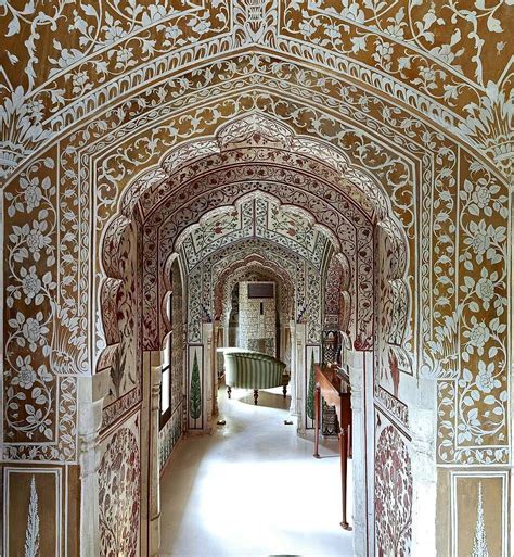 Samode Haveli Jaipur India Architecture Indian Architecture Mughal