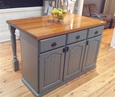 It is one of the most affordable diy kitchen island ideas. Portable Kitchen Islands (Rolling & Movable Designs) | Kitchen diy makeover, Kitchen island with ...
