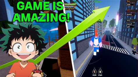 This Brand New My Hero Academia Game Is The Best On Roblox Youtube