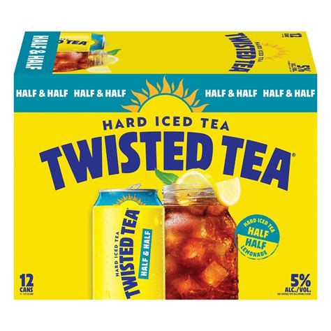 Twisted Tea Hard Iced Tea Half And Half 12 Oz Cans Shop Malt Beverages