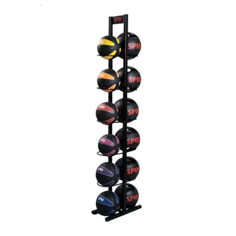 Dual Sided High Grade Steel Lightweight Medicine Ball Rack Vertical