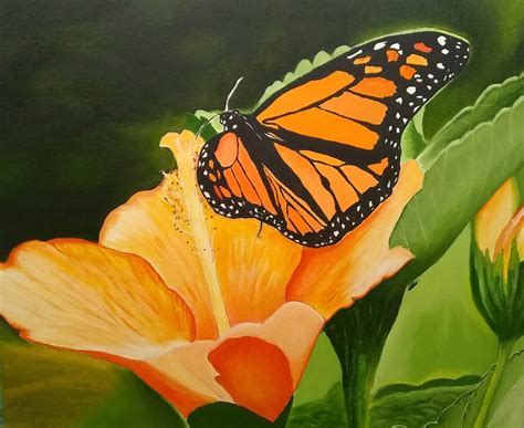 Monarch Butterfly By Amazingpaintings