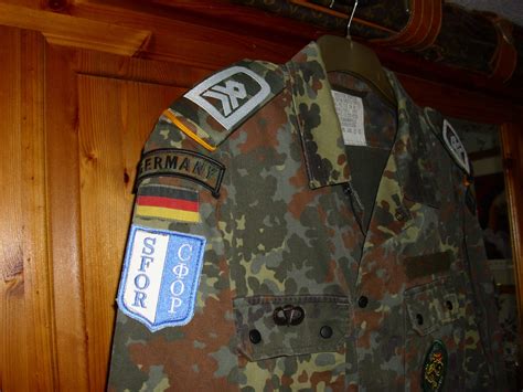 The bundeswehr is divided into a military part (armed forces or streitkräfte) and a civ. Bundeswehr combat uniforms.