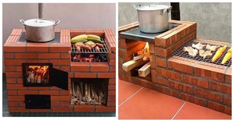 20 Ideas Para Construir Cocinas De Leña Con Parrillas Incorporadas 1 Millon Ideas