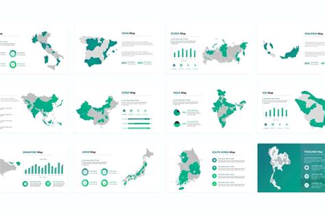 World Map Powerpoint Template Powerpoint Templates Detailed World